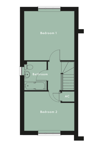 first floor plan plot 21 oakley grange