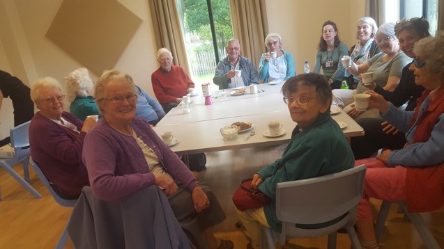 Coffee morning with Age UK