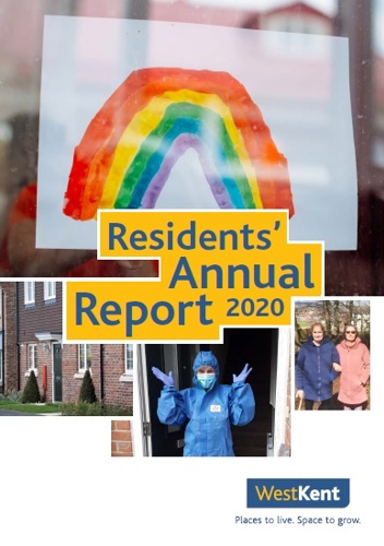 Residents' Annual Report cover for 2020