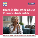 There is life after abuse poster