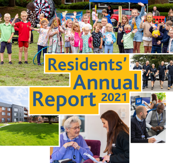 Residents annual report front cover