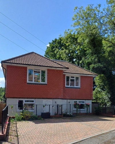 A photo of some of the new homes in Weald